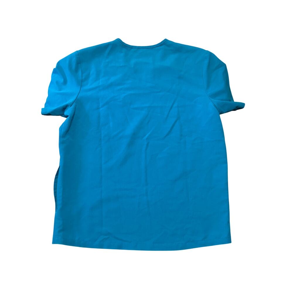 Figs‎ Chisec Three-Pocket Scrub Top TEAL Large - Picture 3 of 6
